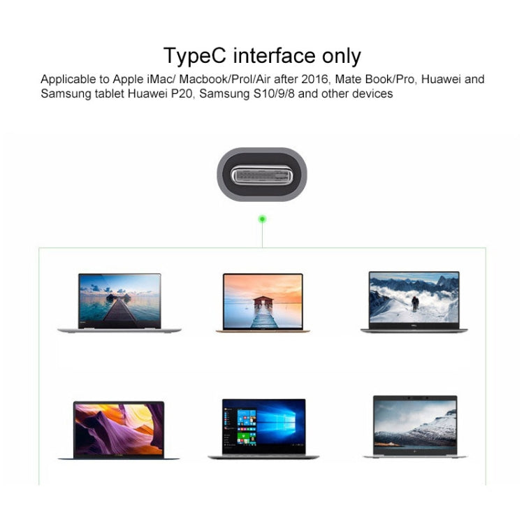 Dock di espansione HUB multifunzione Type-C / USB-C Blueendless 6 in 1 Unità a stato solido M.2 NGFF, 6 In 1