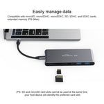 Dock di espansione HUB multifunzione Type-C / USB-C Blueendless 6 in 1 Unità a stato solido M.2 NGFF, 6 In 1