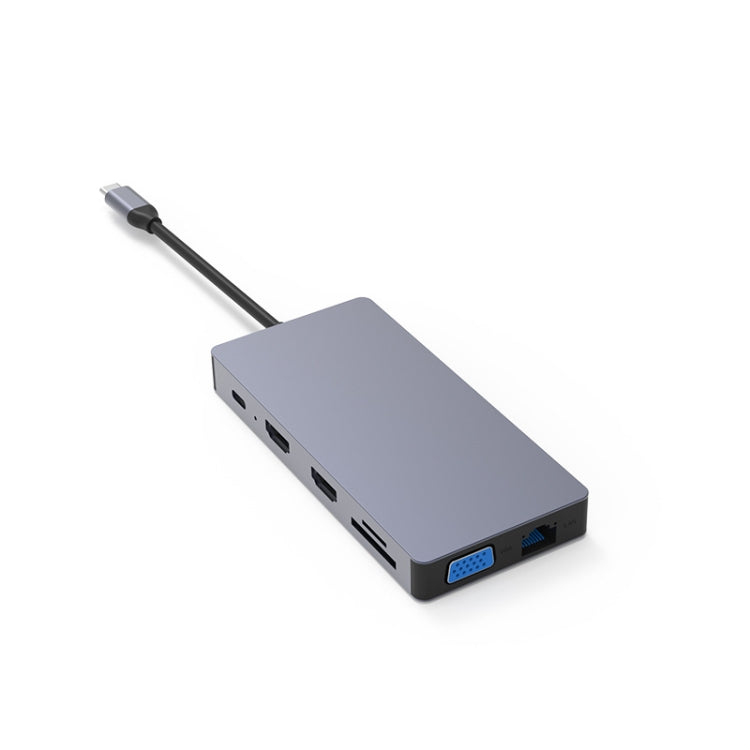 Dock di espansione HUB multifunzione Type-C / USB-C 12 in 1 Blueendless, 12 In 1