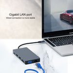 Dock di espansione HUB multifunzione Type-C / USB-C 12 in 1 Blueendless, 12 In 1