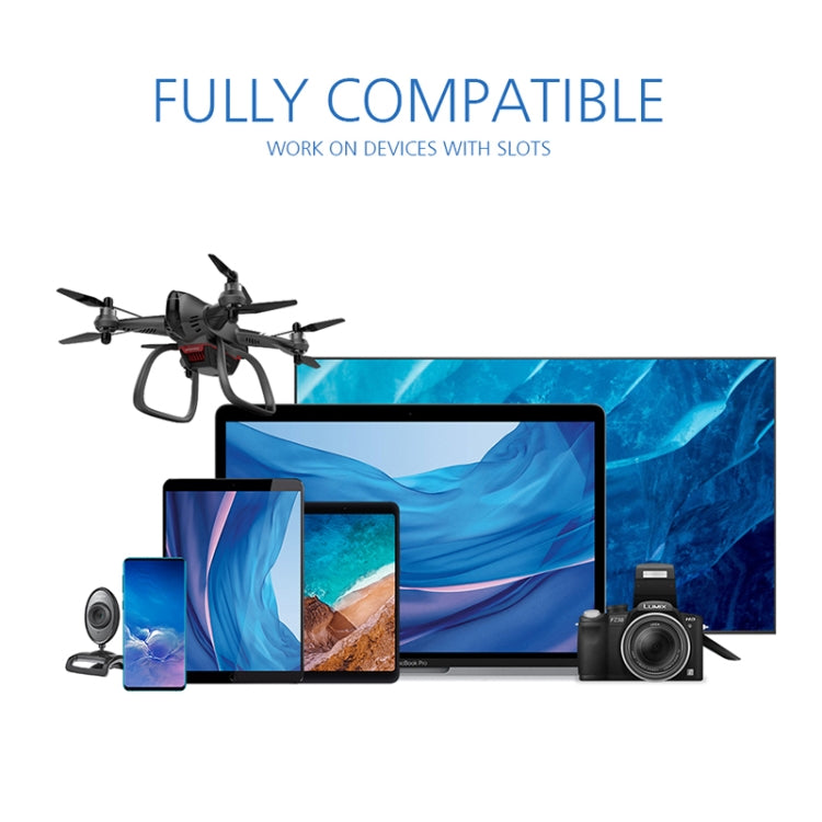 Scheda di memoria STICKDRIVE da 16 GB U1 blu e nera TF (Micro SD) ad alta velocità, 16GB