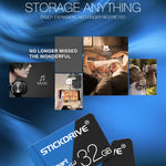 Scheda di memoria STICKDRIVE da 32 GB U1 blu e nera TF (Micro SD) ad alta velocità, 32GB