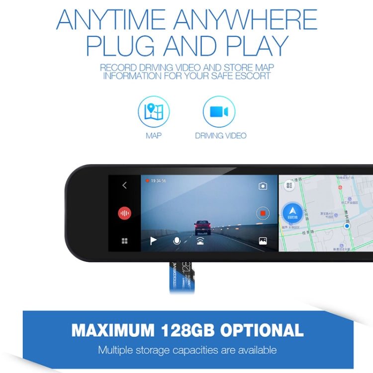 Scheda di memoria STICKDRIVE da 64 GB U3 blu e nera TF (Micro SD) ad alta velocità, 64GB