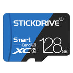 Scheda di memoria STICKDRIVE da 128 GB U3 blu e nera TF (Micro SD) ad alta velocità, 128GB