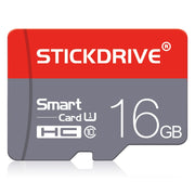 Scheda di memoria micro SD 16GB U1 rossa e grigia