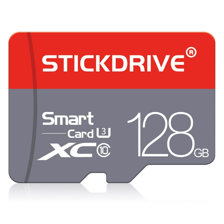 Scheda memoria micro SD 128GB U3 rossa e grigia