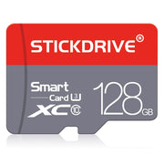 Scheda memoria micro SD 128GB U3 rossa e grigia