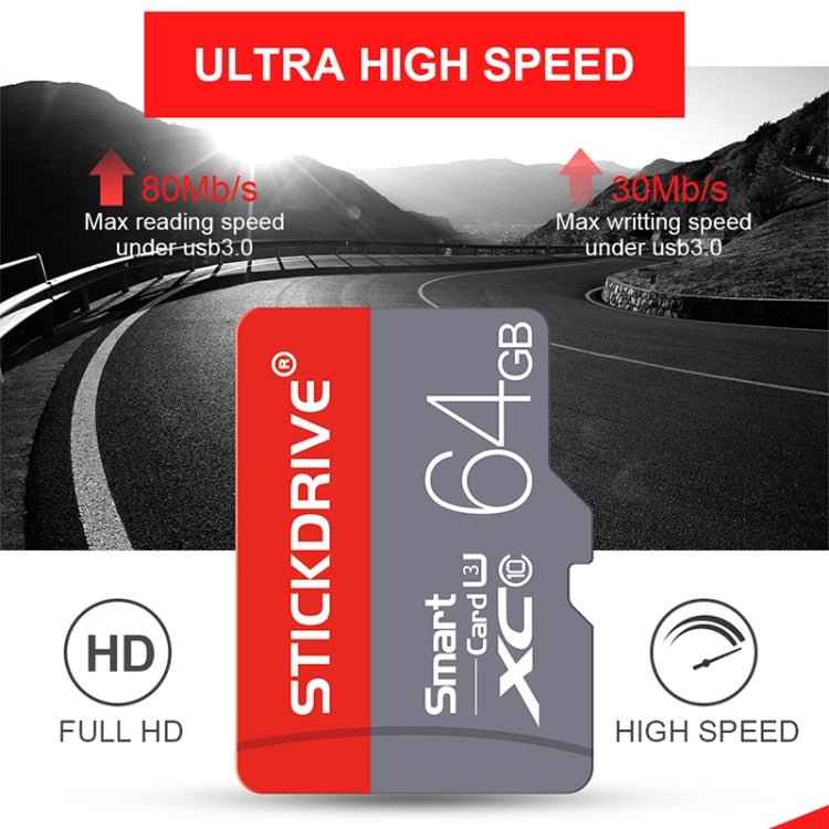 Scheda memoria micro SD 128GB U3 rossa e grigia