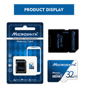 Scheda memoria MicroSD 32GB U1 Microdata blu e bianca