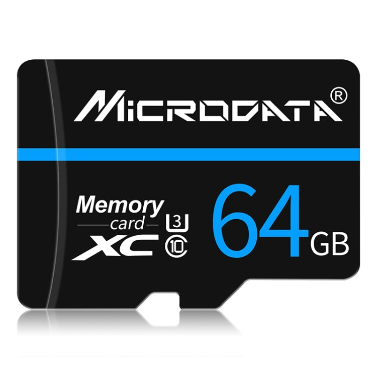 Scheda di memoria MICRODATA U3 Blue Line e TF (Micro SD) da 64 GB, 64GB