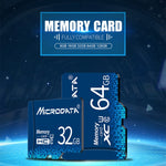 Scheda di memoria MICRODATA 16 GB U1 blu TF (Micro SD)., 16GB