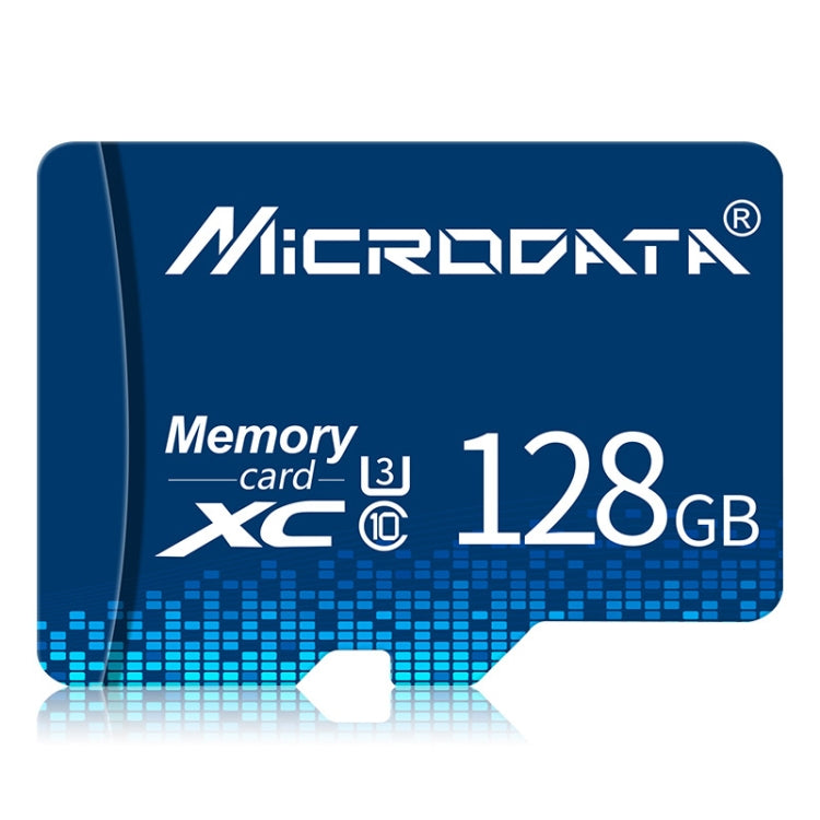 Scheda di memoria MICRODATA 128 GB U3 blu TF (Micro SD)., 128GB