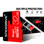 Scheda di memoria Micro SD (TF) ad alta velocità Classe 10 Stickdrive da 128 GB, 128GB