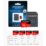 Scheda di memoria Micro SD (TF) ad alta velocità Classe 10 Stickdrive da 128 GB, 128GB