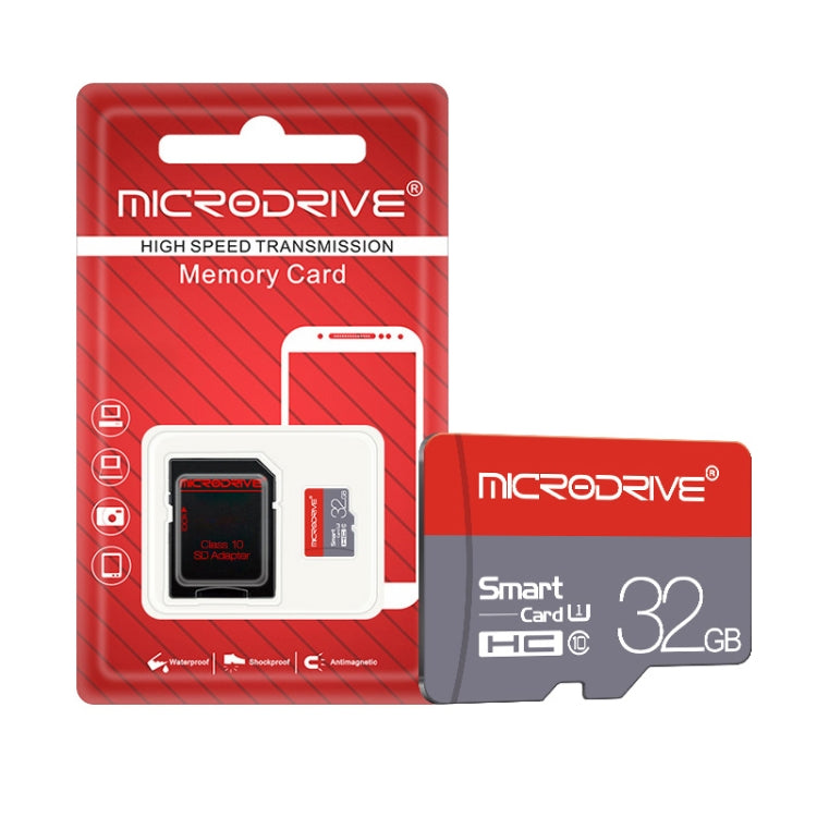 Scheda di memoria Microdrive Micro SD (TF) ad alta velocità classe 10 da 32 GB, 32GB