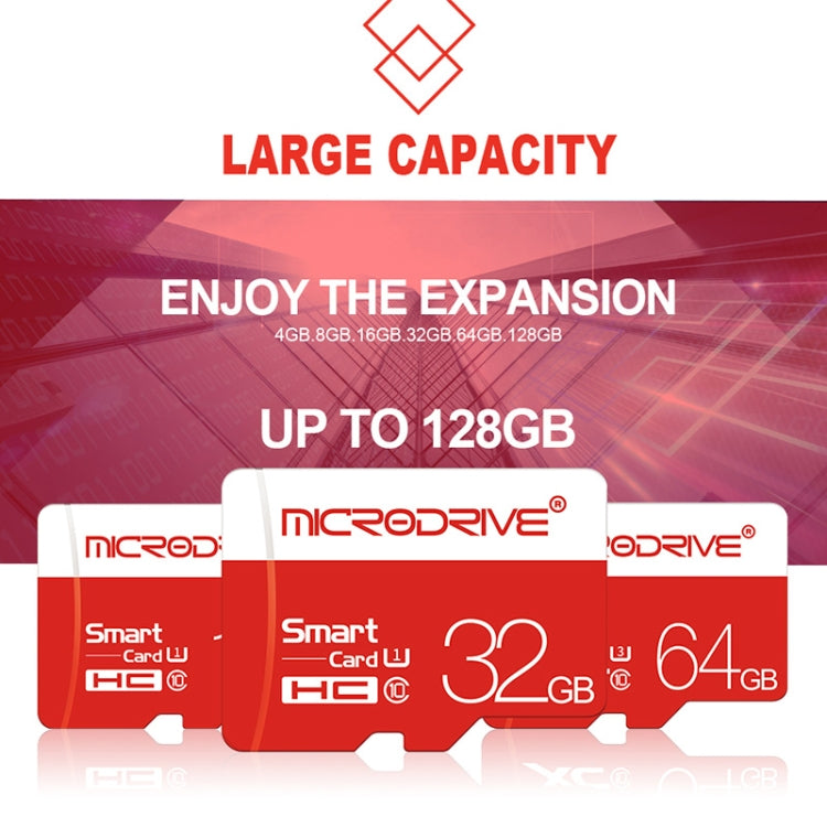 Microdrive Scheda di memoria Micro SD (TF) ad alta velocità Classe 10 da 64 GB, 64GB