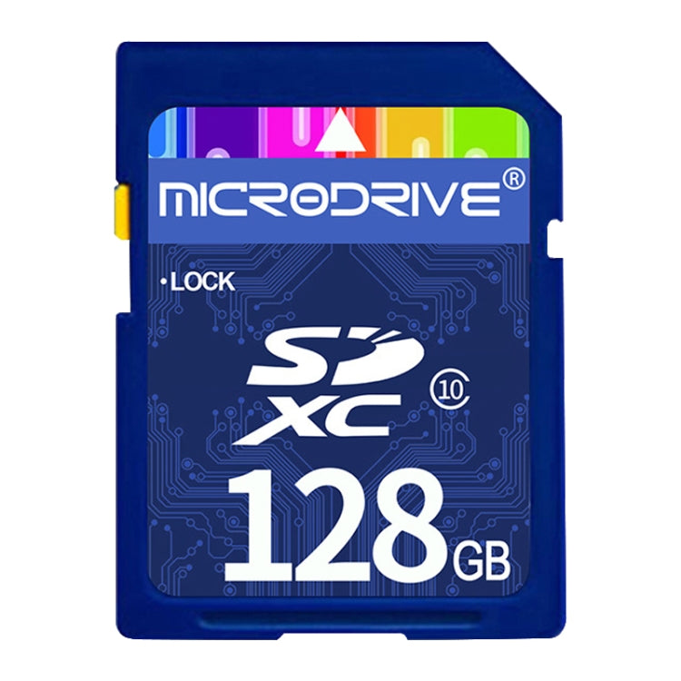 Scheda di memoria SD Microdrive da 128 GB ad alta velocità classe 10 per tutti i dispositivi digitali con slot per scheda SD, 128GB