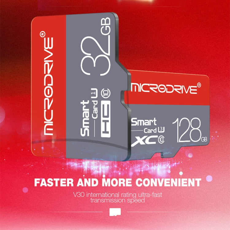 Scheda di memoria Microdrive Micro SD (TF) ad alta velocità classe 10 da 128 GB, 128GB