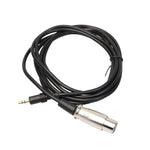 Cavo audio microfono 3 m 3,5 mm maschio a XLR femmina
