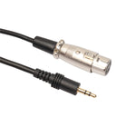 Cavo audio microfono 3 m 3,5 mm maschio a XLR femmina
