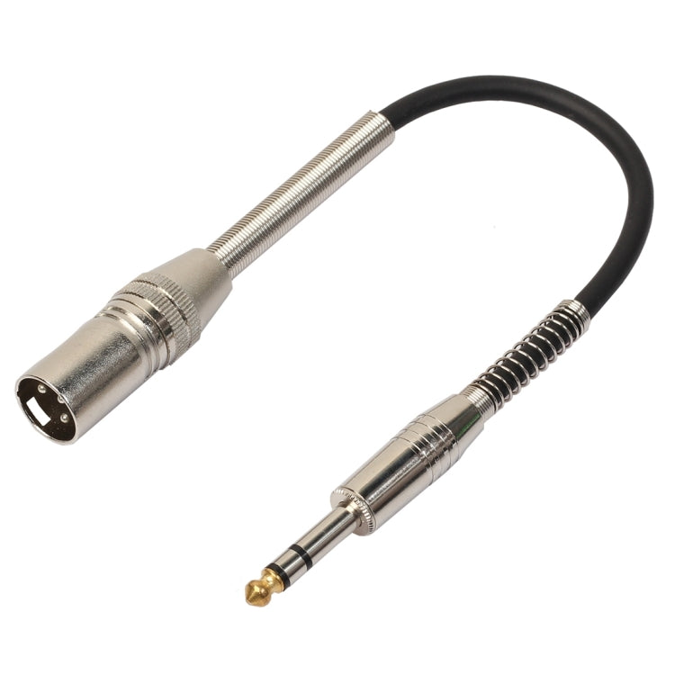 Cavo audio XLR 3 pin maschio a jack 6,35 mm femmina 30 cm