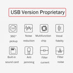 Scheda audio USB con riverbero per PC e Mac