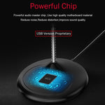 Scheda audio USB con riverbero per PC e Mac