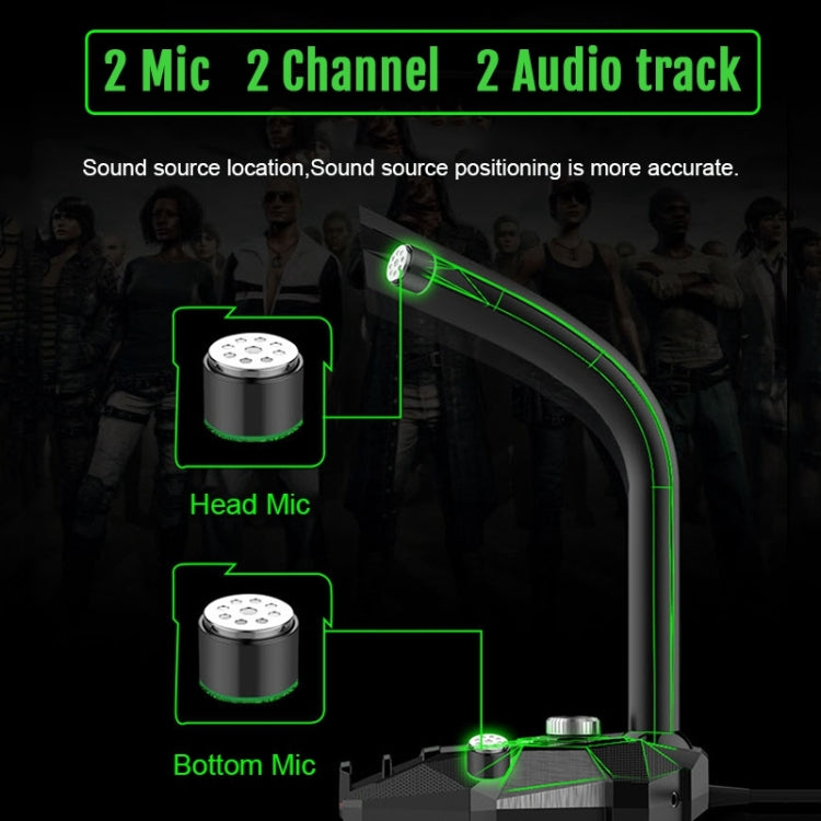 Compatibile con PC/Mac per trasmissioni in diretta, spettacoli, KTV, ecc., GK  USB Port/Green, GK  USB Port/Red, GK  USB Port/White