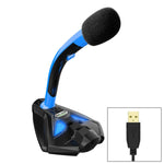 Microfono USB K1 per PC e Mac con supporto telefono