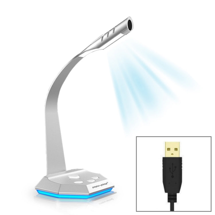 Microfono USB condensatore per PC, Mac e PS4