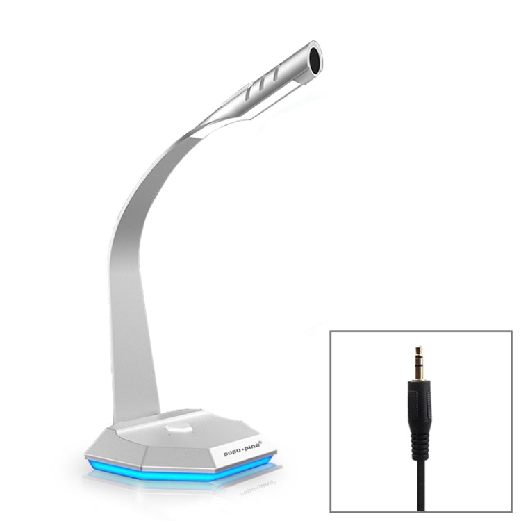 Microfono condensatore 3.5mm compatibile PC e Mac