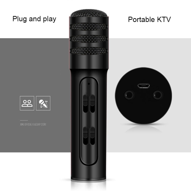 Microfono a condensatore BGN-C7 per karaoke e canto