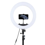 Luce ad anello LED dimmerabile 18 pollici con treppiede