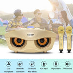 Microfono wireless doppio SD-306 con altoparlante Bluetooth
