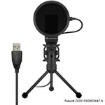 Yanmai SF-777 Microfono a condensatore per registrazione di giochi per computer da 1,4 m con filtro anti-pop e supporto per treppiede, SF-777