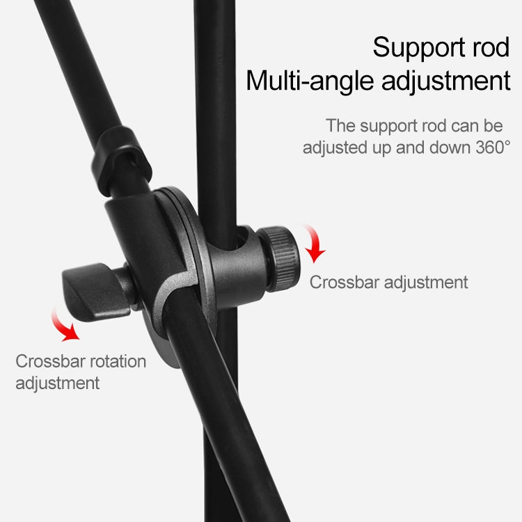 Tabletop Cell Phone Aerial Bracket Photography Microcourse Video Recording Live Broadcast Tripod, Single-camera Setup, Single-camera Setup