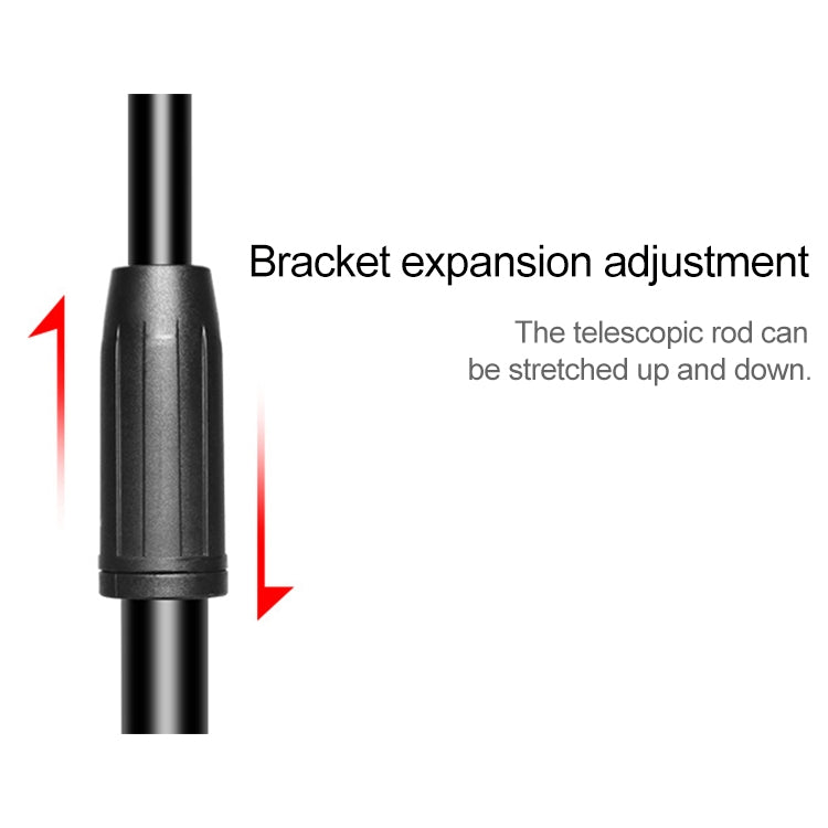 Tabletop Cell Phone Aerial Bracket Photography Microcourse Video Recording Live Broadcast Tripod, Single-camera Setup, Single-camera Setup