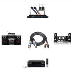 Cavo audio 2 RCA maschio a 2 XLR femmina 1,5 m