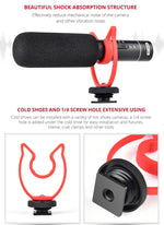 Microfono shotgun condensatore per videocamera DSLR