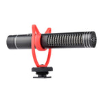 Microfono shotgun condensatore per videocamera DSLR