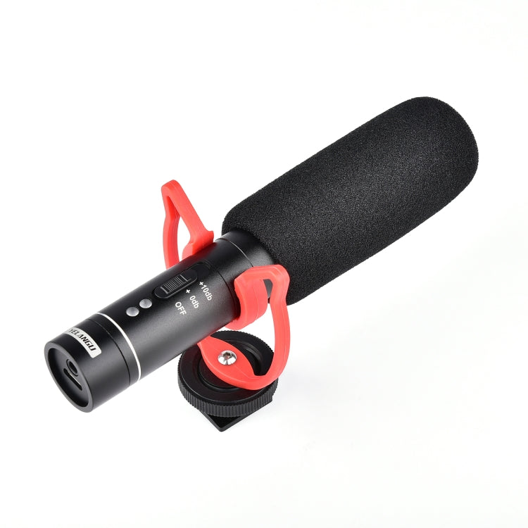 Microfono shotgun condensatore per videocamera DSLR