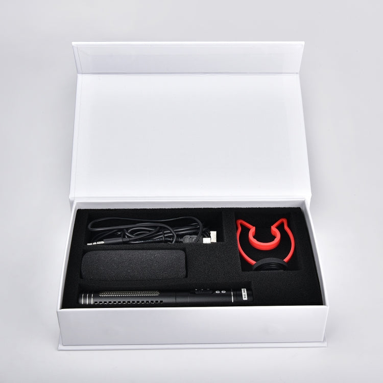 Microfono shotgun condensatore per videocamera DSLR