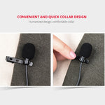 Microfono lavalier YELANGU MY2 per smartphone e fotocamere