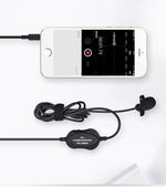 Microfono lavalier YELANGU MY2 per smartphone e fotocamere