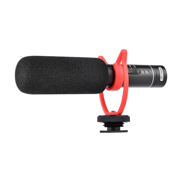 YELANGU MIC015 Microfono professionale per video shotgun a condensatore per interviste con cavo audio da 3,5 mm per videocamera DSLR e DV