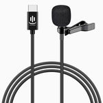 Microfono lavalier condensatore USB-C 1,5 m YC-LM10