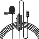 Microfono lavalier USB-C omnidirezionale 6 m YC-VM30