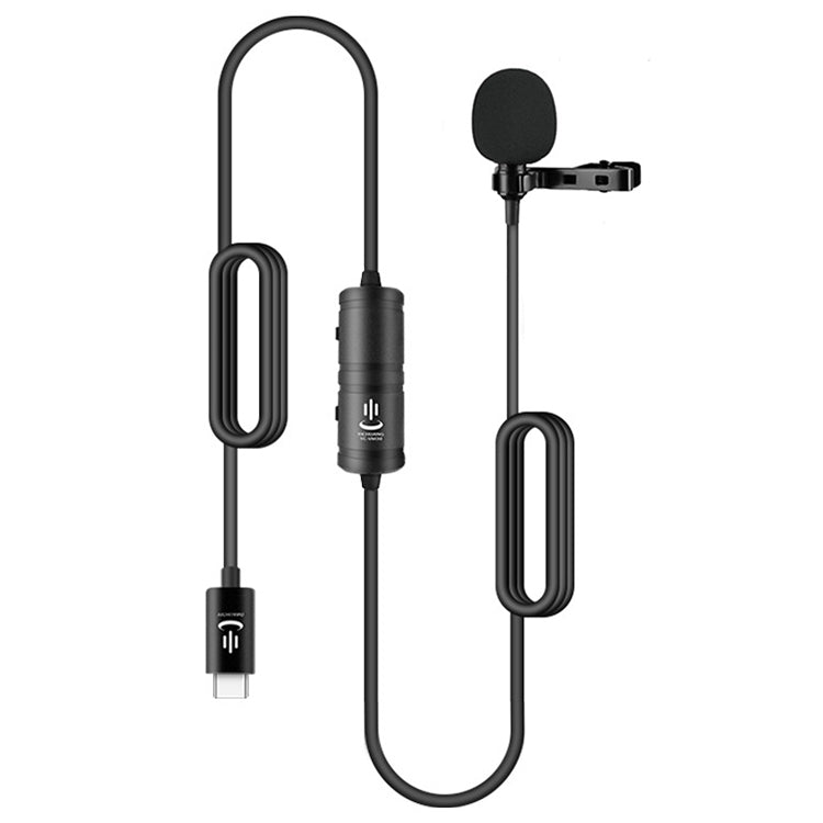 YICHUANG YC-VM30 USB-C/Type-C Dual-Mode Lavalier Recording Microphone, Cable Length: 6m, YC-VM30