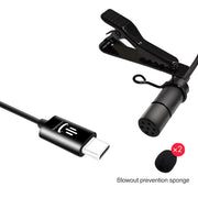 YICHUANG YC-VM30 USB-C/Type-C Dual-Mode Lavalier Recording Microphone, Cable Length: 6m, YC-VM30