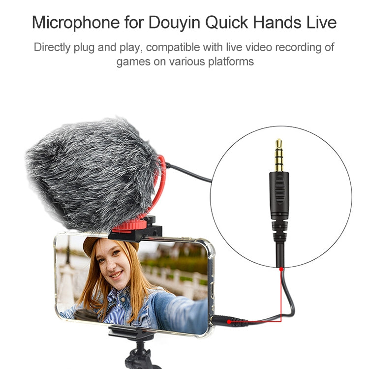 YICHUANG YC-VM100 Handheld Noise Reduction Microphone Pointed with 3.5mm Port